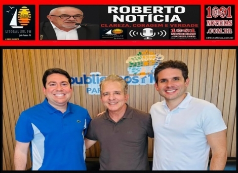 Foto Reprodu��o - Montagem: Sistema 1001 Not�cias de Comunica��o 