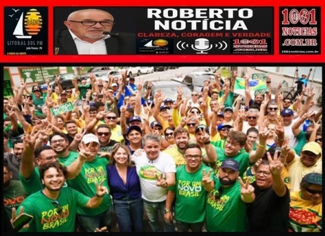 Foto Reprodu��o - Montagem: Sistema 1001 Not�cias de Comunica��o