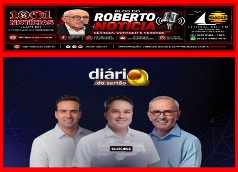 Foto Reprodução - Montagem: Sistema 1001 Notícias de Comunicação