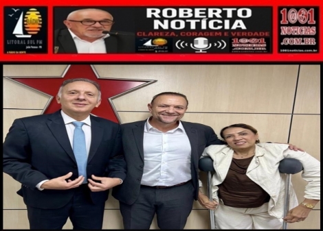 Foto Reprodu��o - Montagem: Sistema 1001 Not�cias de Comunica��o