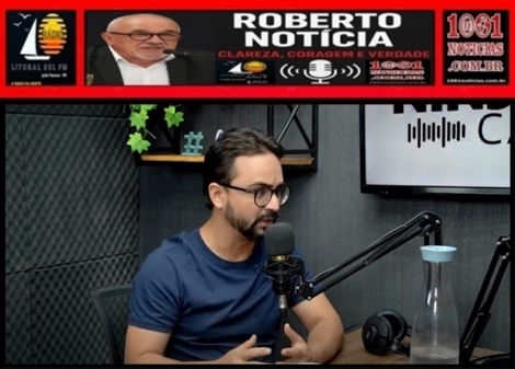 Foto Reprodu��o - Montagem: Sistema 1001 Not�cias de Comunica��o