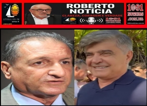 ELEI��ES 2026  -  Herv�zio Bezerra revela afastamento de Wellington Roberto do grupo que articula pr�-candidatura de C�cero Lucena ao Governo da Para�ba