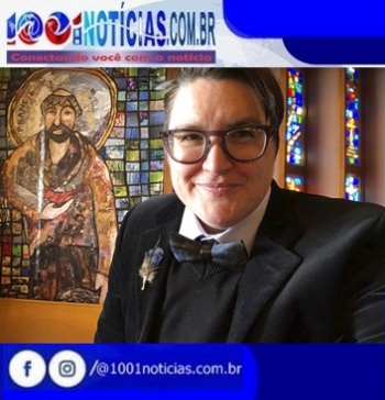 Foto de abril de 2018 mostra Megan Rohrer, reverendo da Igreja Luterana dos EUA eleito bispo  o 1 trans escolhido para o cargo  Foto: Meghan Rohrer via AP