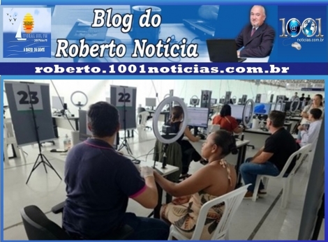 Foto Reprodu��o - Montagem: Sistema 1001 Not�cias de Comunica��o