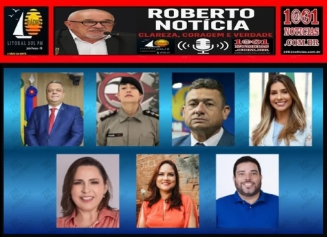 Foto Reprodu��o - Montagem: Sistema 1001 Not�cias de Comunica��o