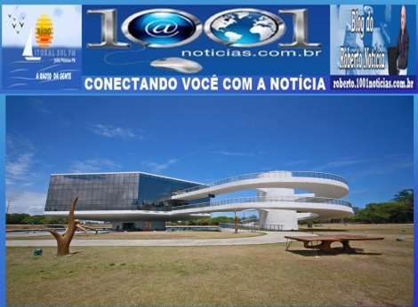 Foto Reprodu��o - Montagem: Sistema 1001 Not�cias de Comunica��o