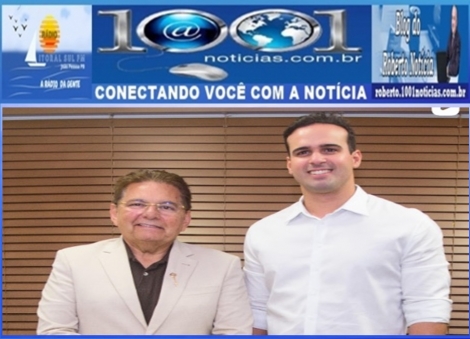 Foto Reprodu��o - Montagem: Sistema 1001 Not�cias de Comunica��o