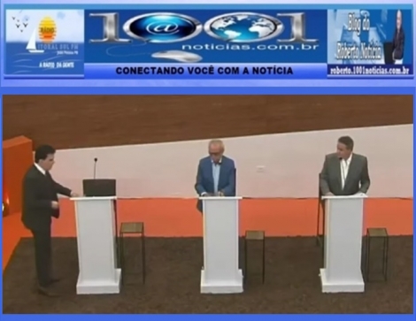 ELEI��ES 2026  -  C�cero e Efraim questionam aus�ncia de Lucas em debate da TV Master e concentram cr�ticas ao governador Ribeiro