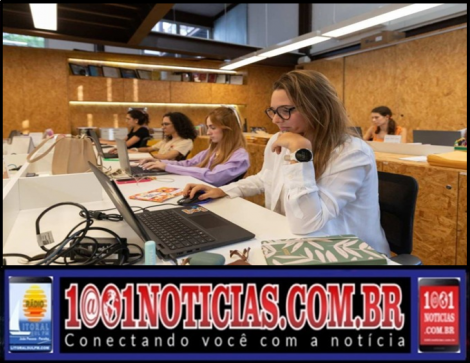 Foto Reprodu��o - Montagem: Sistema 1001 Not�cias de Comunica��o 