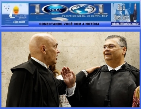 Foto Reprodu��o - Montagem: Sistema 1001 Not�cias de Comunica��o