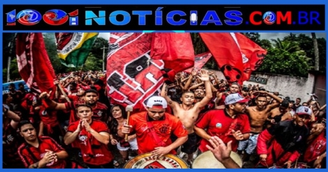 Torcida do Flamengo faz festa antes da final da Libertadores Foto: Alexandre Vidal / Flamengo
