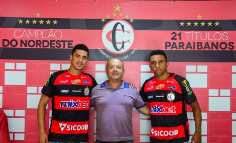 A diretoria do Campinense Clube oficializou mais duas contrataes para o prosseguimento do Campeonato Brasileiro Srie D.