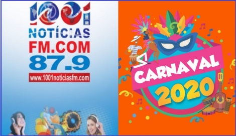 J virou tradio. No carnaval, a 1001 Notcias FM se destaca como lder em audincia na sintonia 87.9 e na web como a preferida da populao brasileira