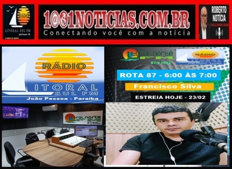 Foto Reprodu��o - Montagem: Sistema 1001 Not�cias de Comunica��o