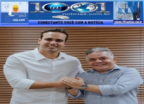 Foto Reprodu��o - Montagem: Sistema 1001 Not�cias de Comunica��o