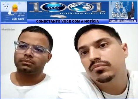 Foto Reprodu��o - Montagem: Sistema 1001 Not�cias de Comunica��o