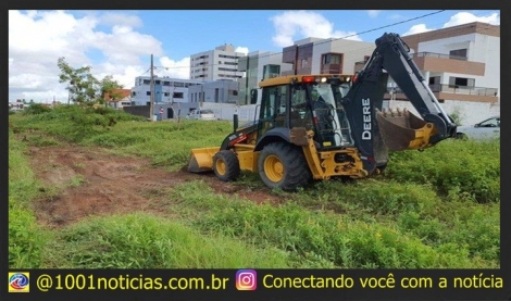 Obras foram iniciadas nessa segunda-feira (21) (Foto: Secom-PB)