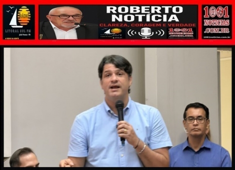 L�o Bezerra quer por nome de C�cero nas placas das entregas da PMJP ap�s prefeito deixar o cargo