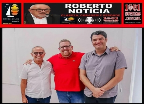 Foto Reprodu��o - Montagem: Sistema 1001 Not�cias de Comunica��o