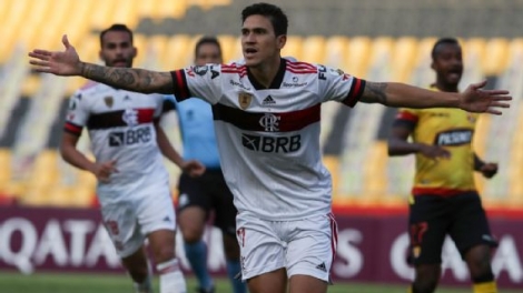 9 gol de Pedro em 24 jogos pelo Flamengo na temporada