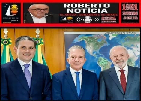 Foto Reprodu��o - Montagem: Sistema 1001 Not�cias de Comunica��o