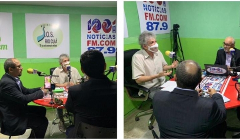 Ricardo Coutinho em entrevista exclusiva no Programa Resumo  na 1001 Notcias FM