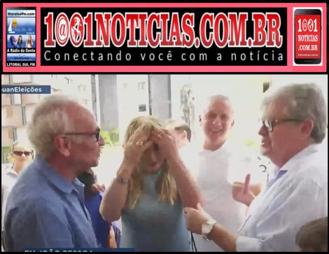 Foto Reprodu��o - Montagem: Sistema 1001 Not�cias de Comunica��o 