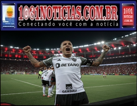 Atltico-MG castiga Flamengo no contra-ataque, vence com autoridade por 3 a 0 e entra de vez na briga por ttulo do Brasileiro