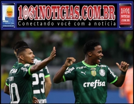 Endrick marca com 1 minuto, Palmeiras goleia o rebaixado América-MG e já pode ser campeão do Brasileirão no domingo