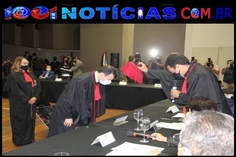Posse do novo novo chefe do Ministrio Pblico da Paraba, Antnio Hortncio Rocha Neto