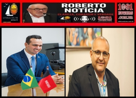 Foto Reprodu��o - Montagem: Sistema 1001 Not�cias de Comunica��o