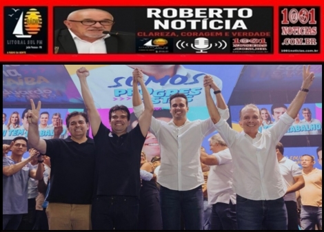 Foto Reprodu��o - Montagem: Sistema 1001 Not�cias de Comunica��o