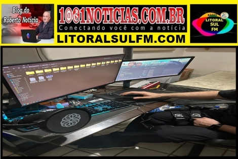 Foto Reproduo - Montagem: Sistema 1001 Notcias de Comunicao